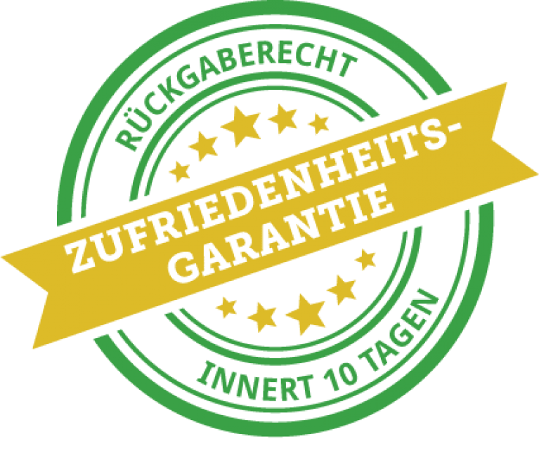 Zufriedenheitsgarantie